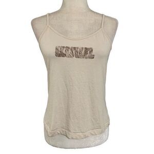 Tosp Womens Cream Tan Summer Cami Tank Top Summer Armenia Medium
